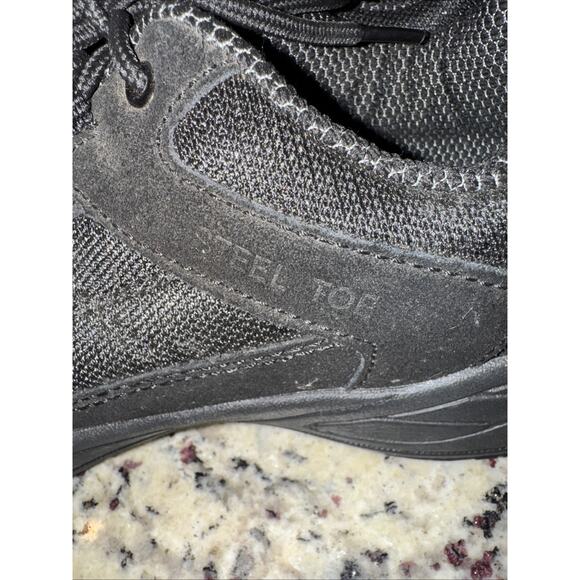 Brahma Steel Toe Work Safety Oil and Slip Resistant Leather Suede Shoes Size 11 - Picture 4 of 12